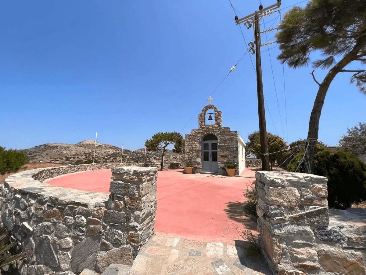 Πέτρινο Εξοχικό Σπίτι Στη Σύρο Agros  Buitenkant foto